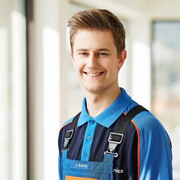 Julian Kubitz, Auszubildender beim Autohaus Fersch in Bad Hindelang