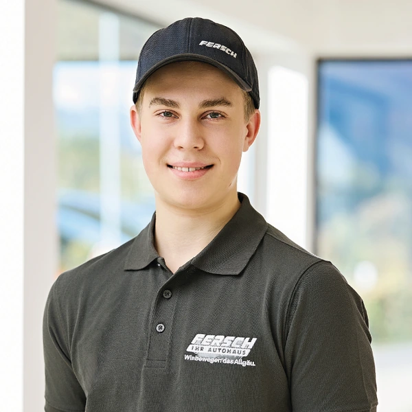 Kilian Kaisinger, Auszubildender Werkstatt beim Autohaus Fersch in Bad Hindelang