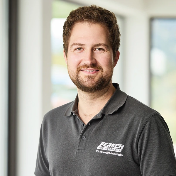 Markus Huber beim Autohaus Fersch in Bad Hindelang